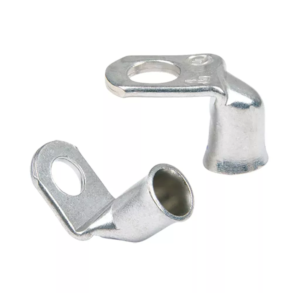 Ancor 90° Tinned Copper Lug #2/0 – 5/16″ – 2-Piece