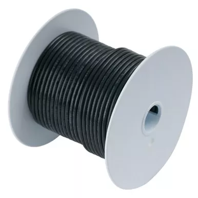 Ancor Black 4/0 AWG Battery Cable, 25-Foot Spool