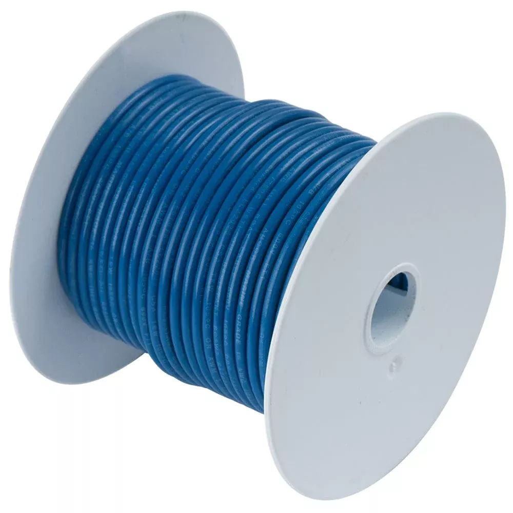 Ancor Dark Blue 10 AWG Tinned Copper Wire – 250′