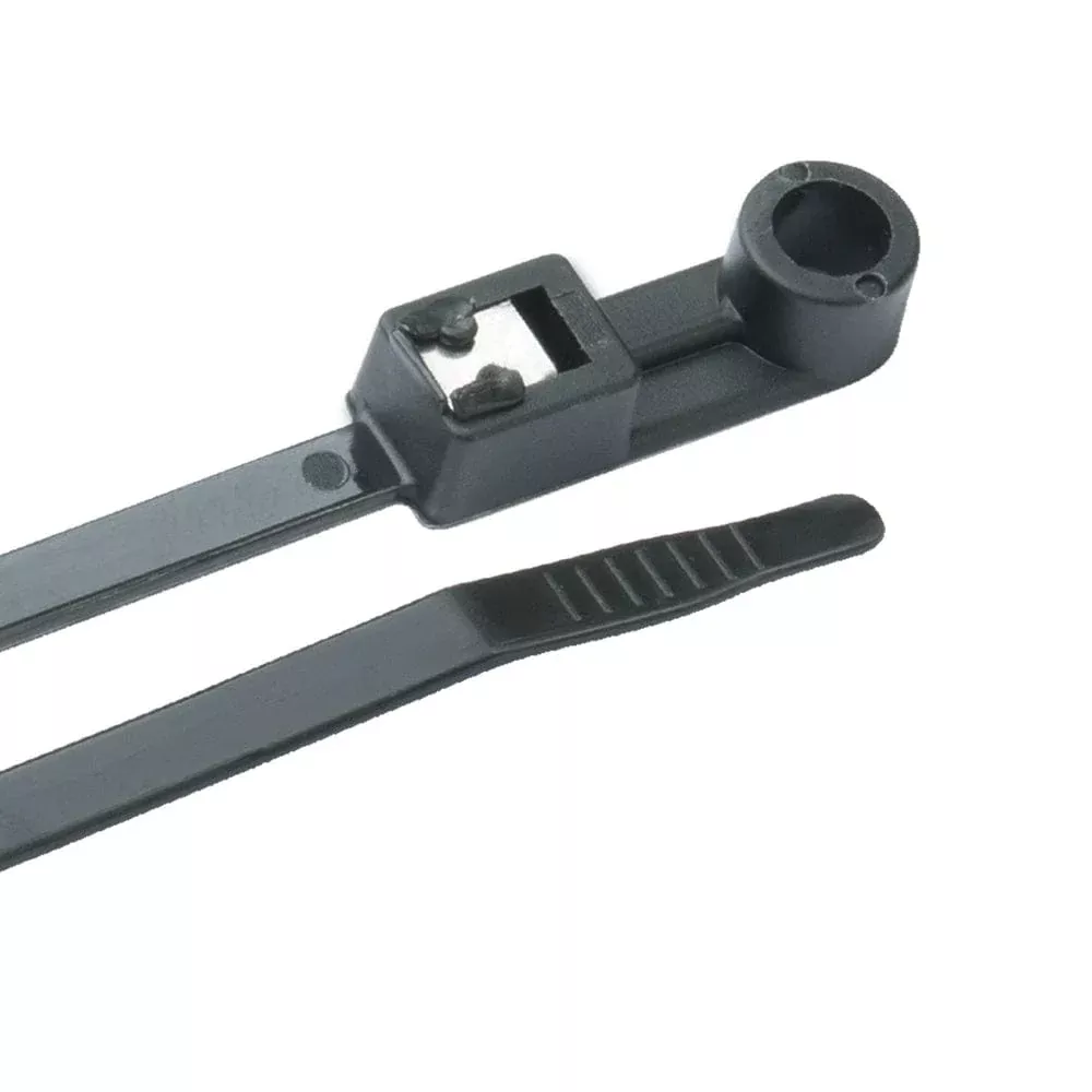 Ancor Mounting Self-Cutting Cable Ties - 14" - UV Black - 500-Pack