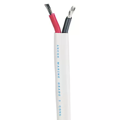 Ancor Red/Black 10/2 AWG Flat Duplex Cable 400-Foot