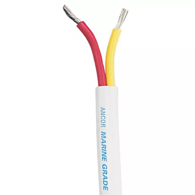 Ancor Red/Yellow 18/2 AWG Flat Safety Duplex Cable 250-Foot