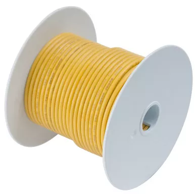 Ancor Yellow 14 AWG Tinned Copper Wire 250-Foot
