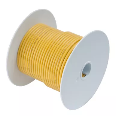 Ancor Yellow 8 AWG Tinned Copper Wire 250-Foot