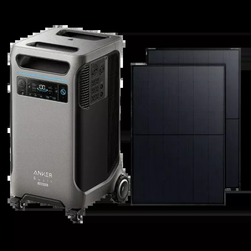 Anker SOLIX F3800 Plus Portable Power Station + 440W Rigid Solar Panel
