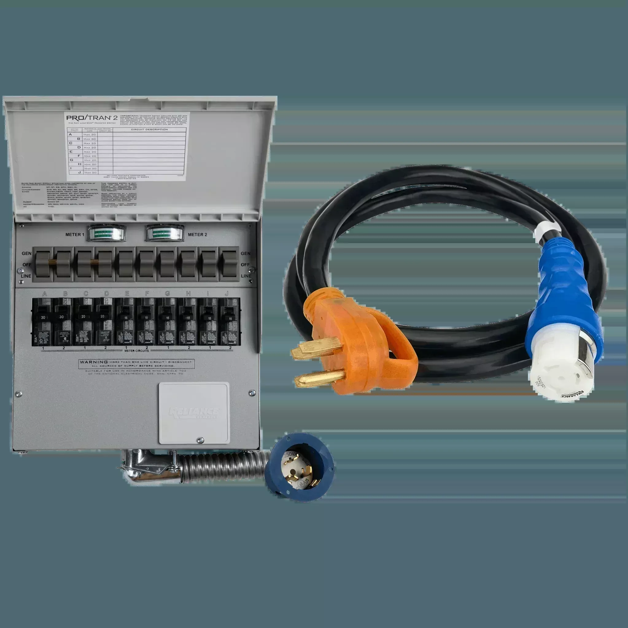Anker SOLIX Home Backup Kit (50A Transfer Switch+ Cable)