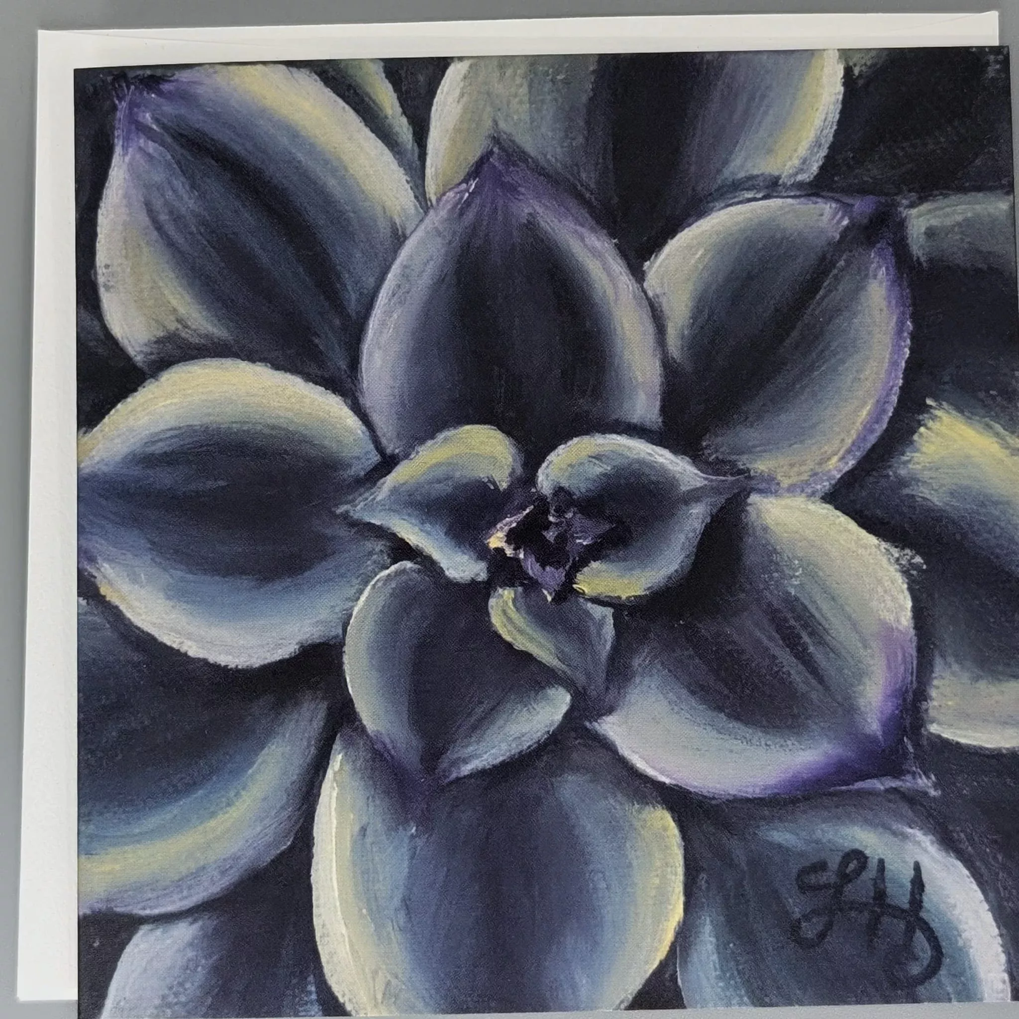 Anne’s Succulent Greeting Card