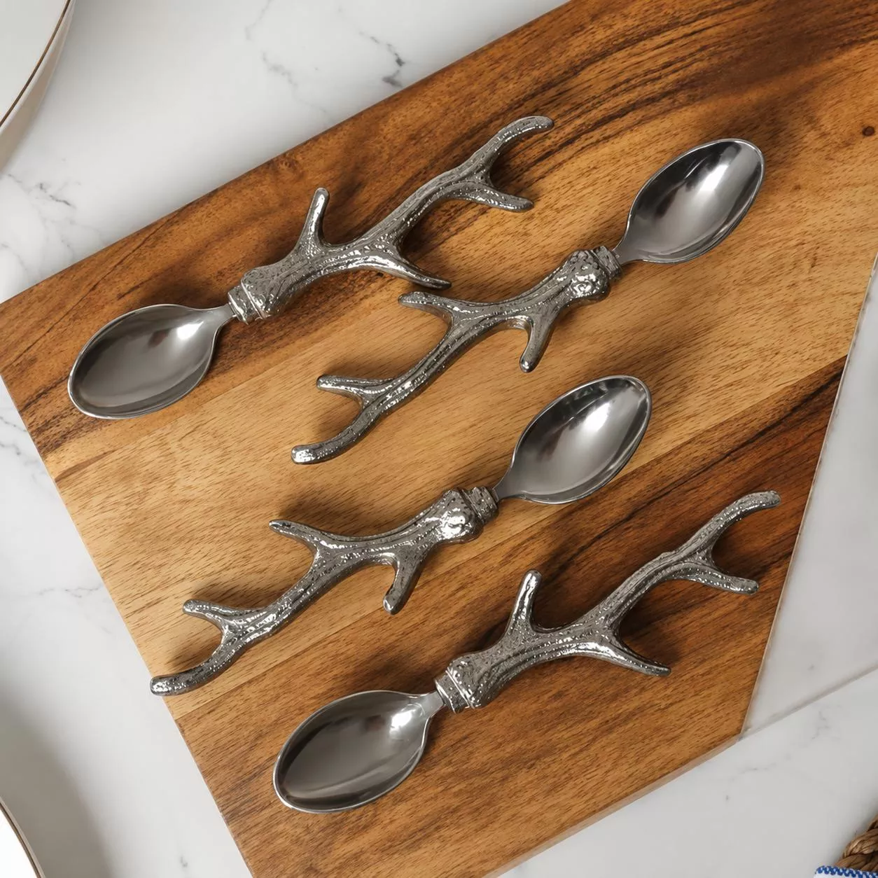 Antler Spoons (Set Of 4)