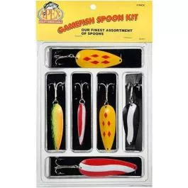Apex Tackle Bass & Pike Gamefish Spoon Fishing Kit