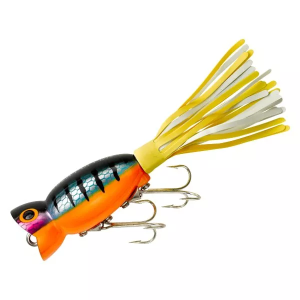 Arbogast Hula Popper 2′ 3/8 Oz Perch #G760-05