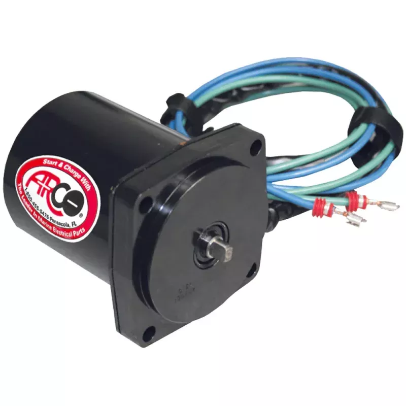 ARCO Marine Original Equipment Quality Replacement Tilt Trim Motor – 2 Wire4-Bolt Mount