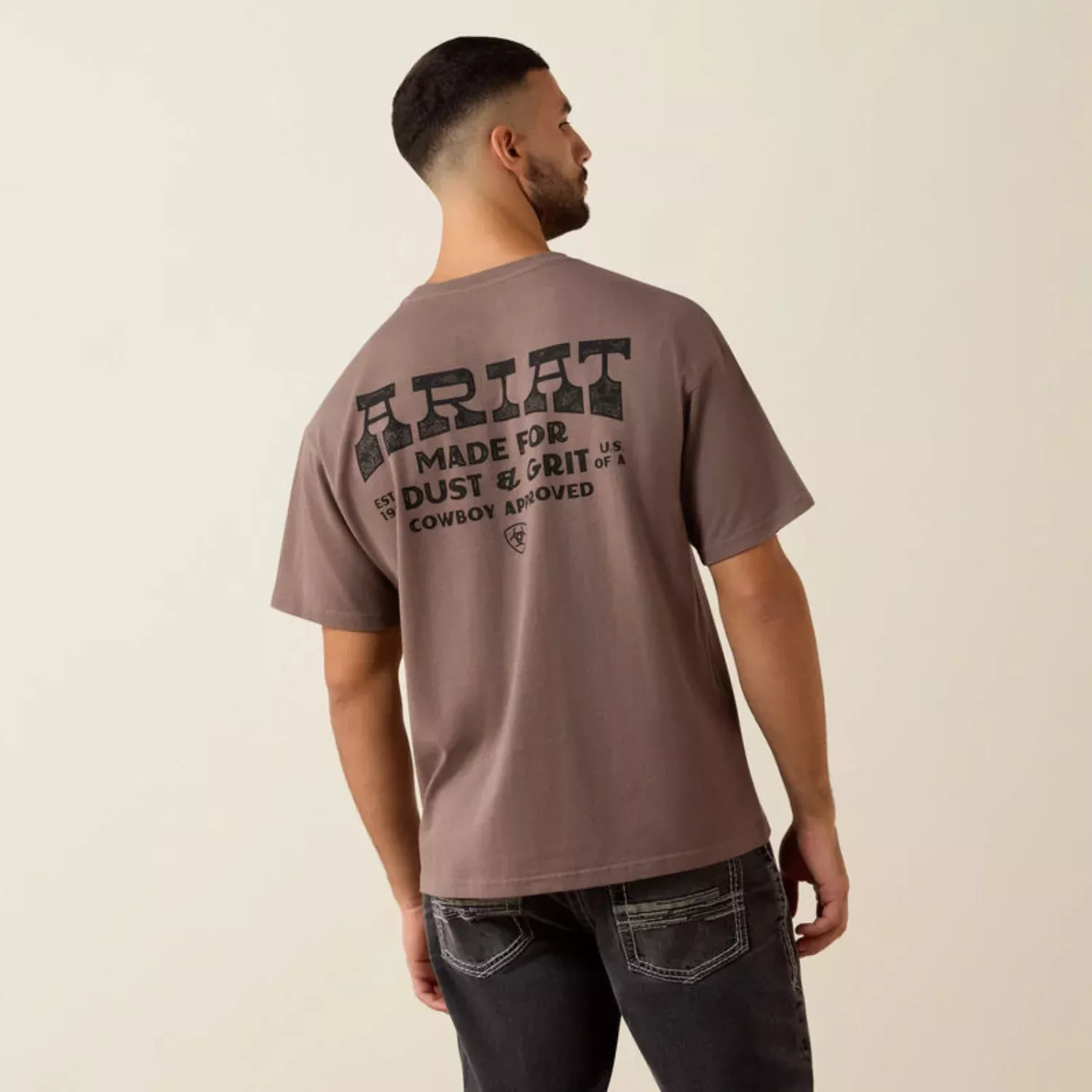 Ariat Men’s Cowboy Approved ToughStock Boxy T-Shirt