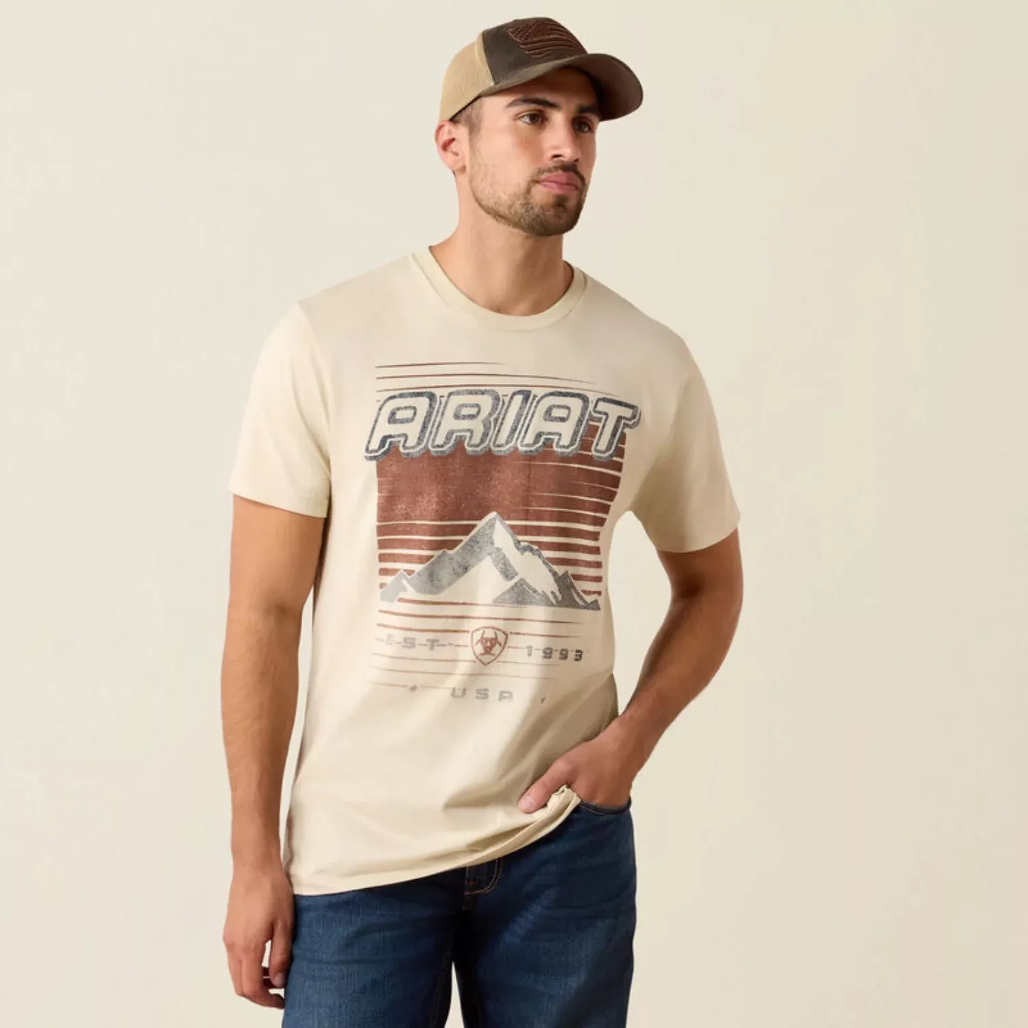 Ariat Men’s Nineties Cowboy T-Shirt