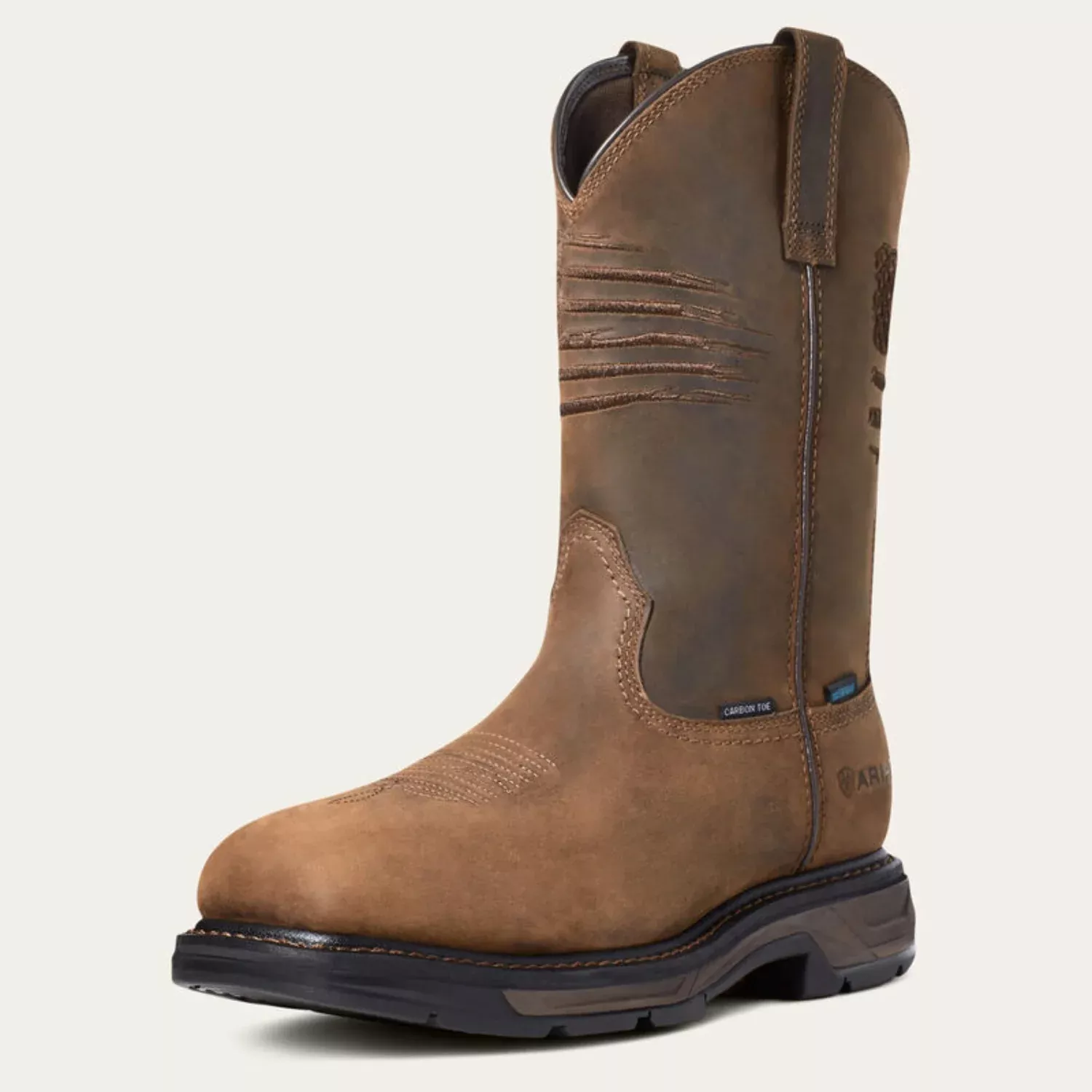 Ariat Men’s WorkHog XT Patriot Waterproof Carbon Toe Work Boot