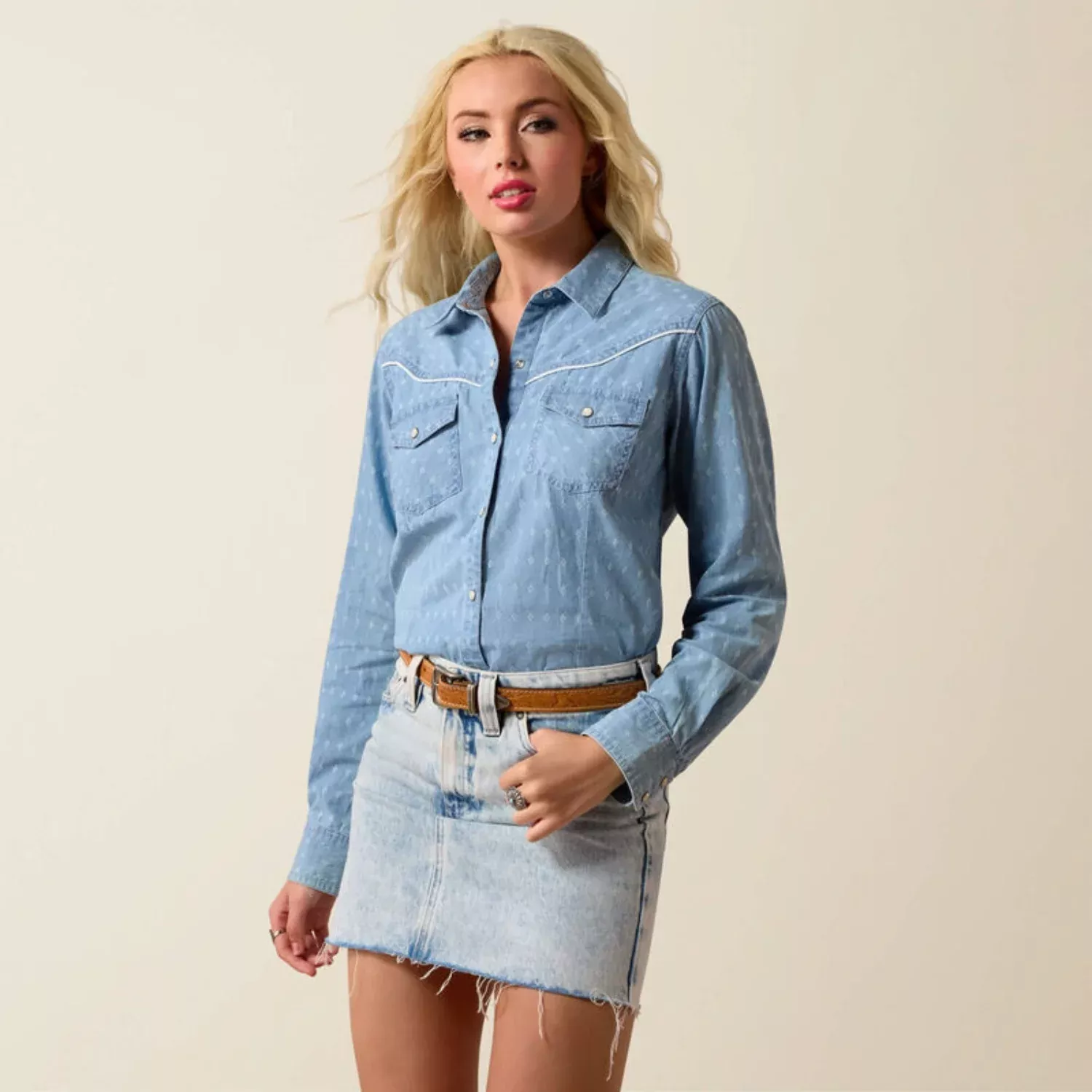 Ariat Women’s Jade Western Long Sleeve Snap Shirt