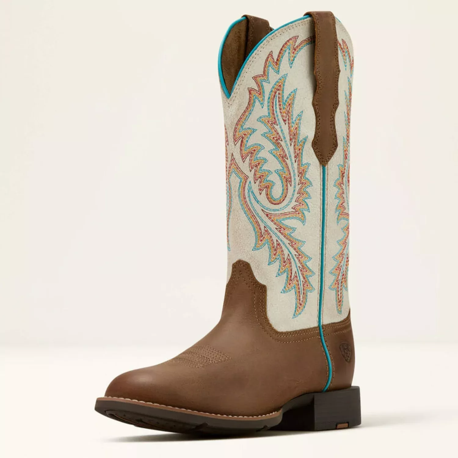 Ariat Women’s Round Up W Toe StretchFit Western Boot