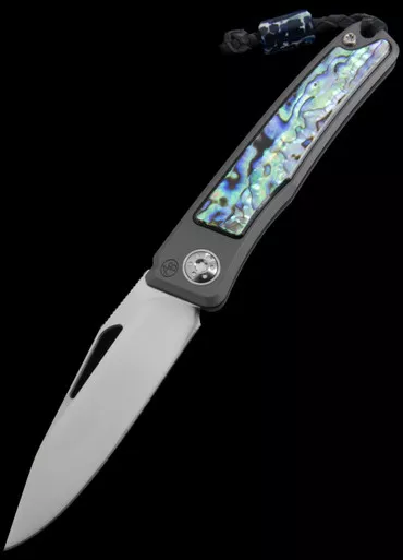 Arno Bernard Rinkhals Abalone Custom Knife