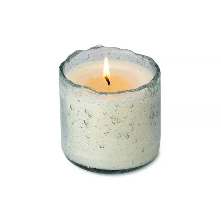 Artisan Clear Glass Tumbler Candle