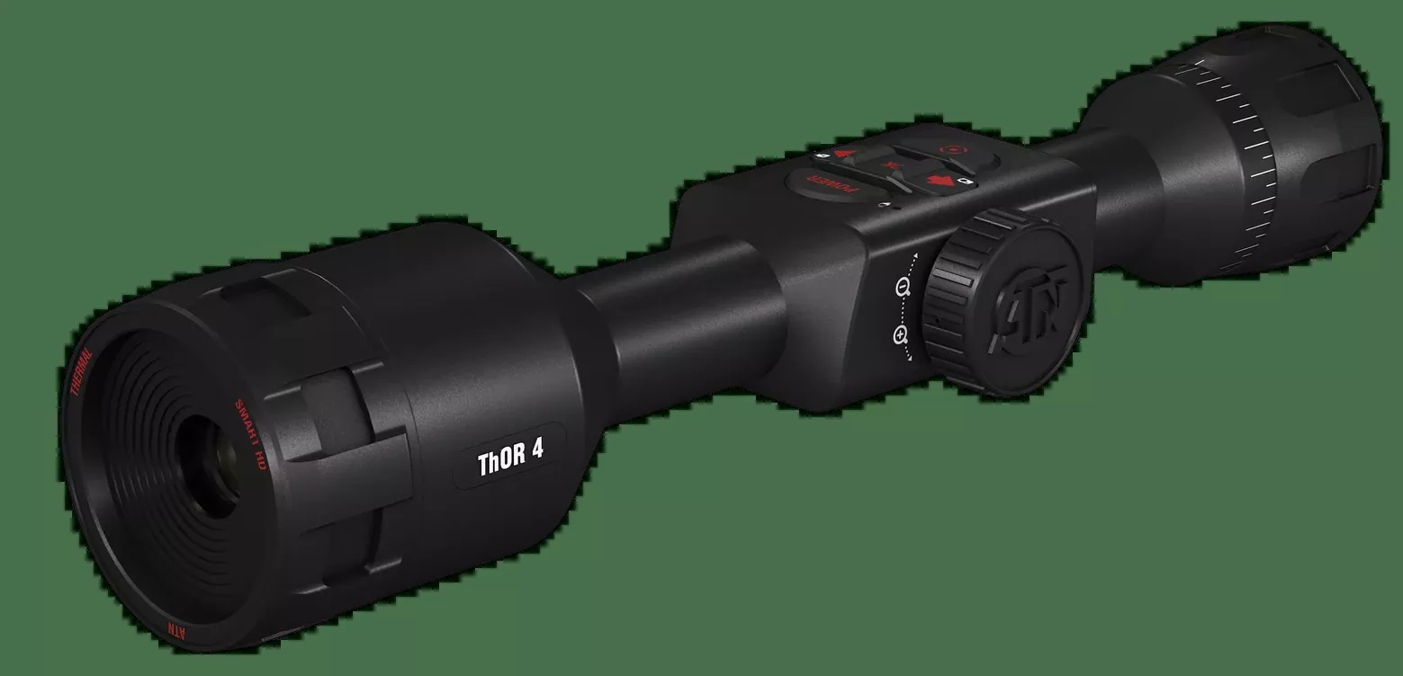 ATN Thor 4 384 Thermal Riflescope Black Anodized 7-28x Multi 384×288 Resolution; TIWST4387A