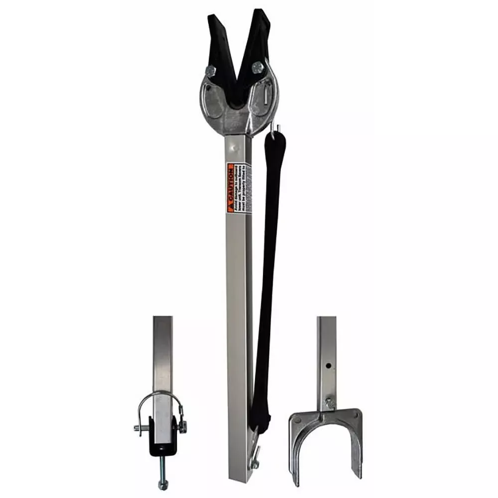 Attwood Adjustable Transom Saver – Composite – Roller/Bolt [SP-400-RB]