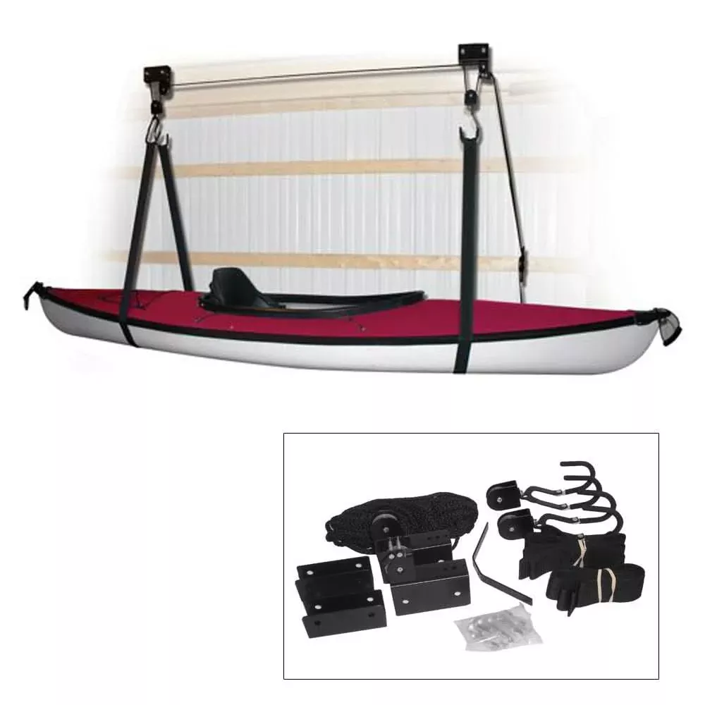 Attwood Kayak Hoist System – Black [11953-4]