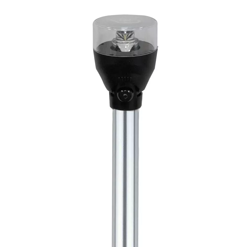 Attwood LED Articulating All Around Light – 24″ Pole [5530-24A7]