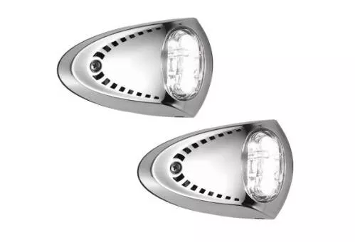Attwood LED Stainless Steel Docking Lights – Pair• 6522SS7