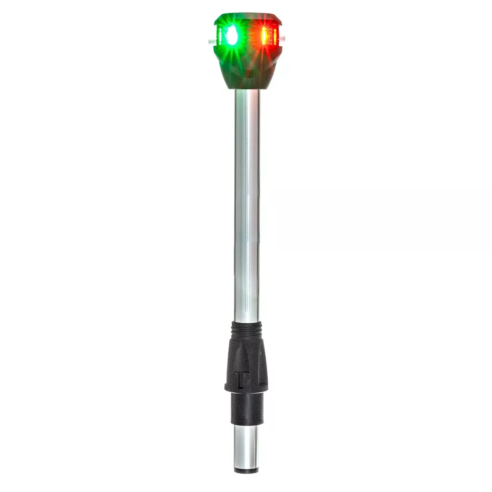Attwood LightArmor Bi-Color Navigation Pole Light w/Task Light – Straight – 10″ [NV6LC2-10-7]