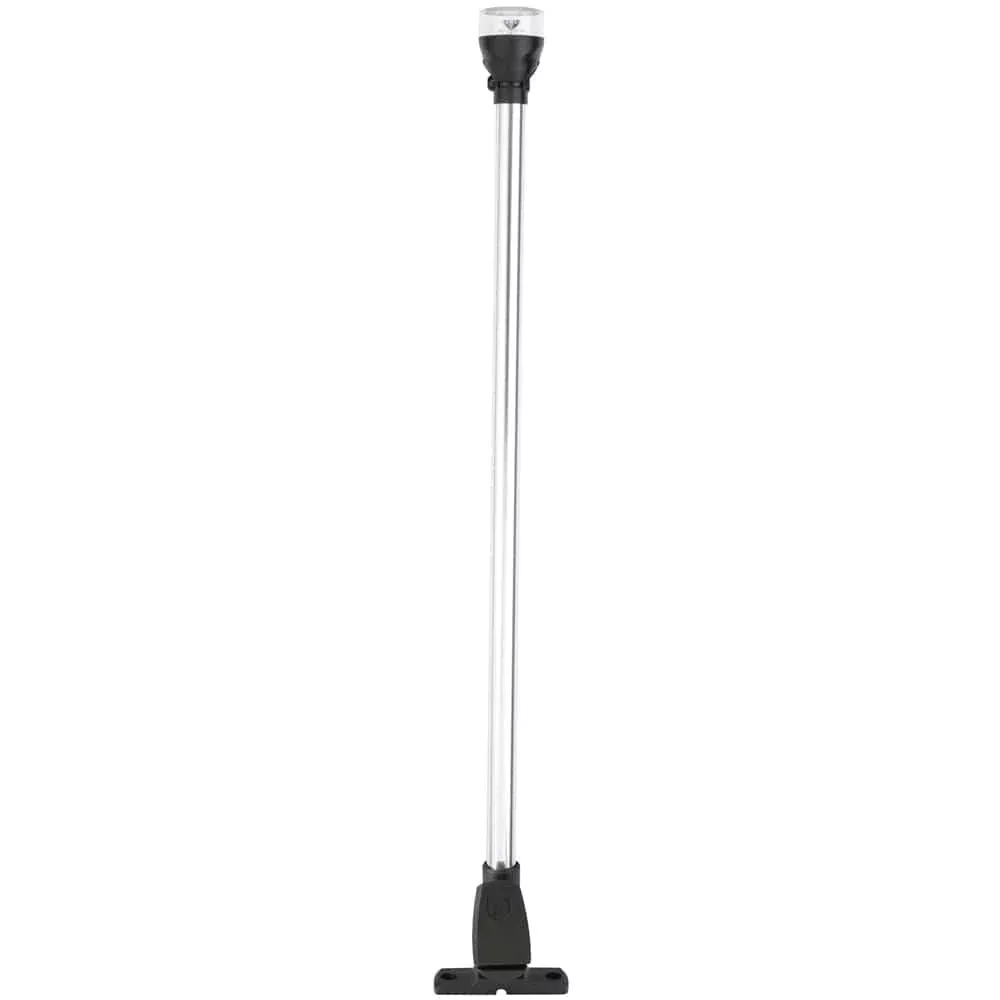 Attwood LightArmor Fold Down 12″ All Around Light 2nm w/Cam-Lock Base