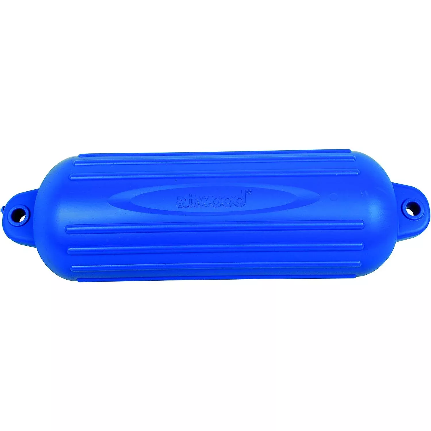 Attwood Softside Ribbed Boat Fender, 28" x 8" Blue• 9358B1