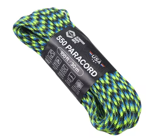 Atwood Rope Mfg 550 Paracord 100ft Aquatica