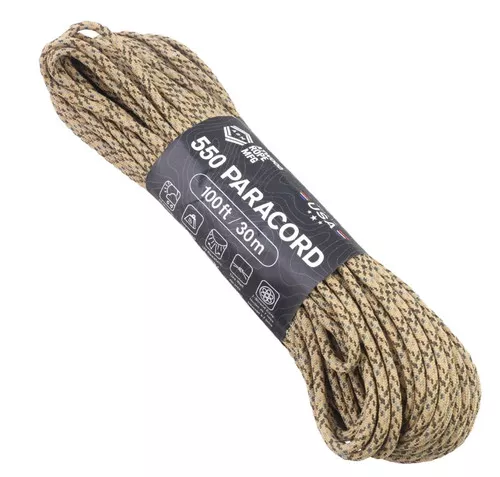 Atwood Rope Mfg 550 Paracord 100ft Desert