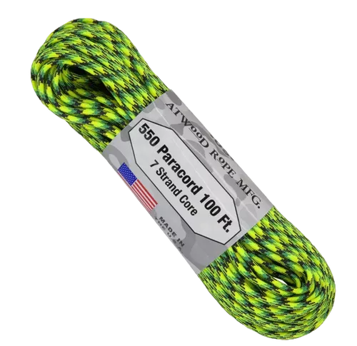 Atwood Rope Mfg 550 Paracord 100ft Gecko