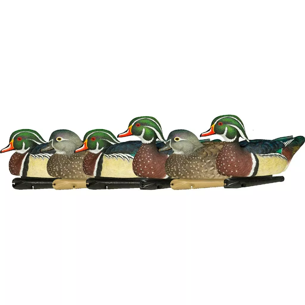 Avianx Top Flight Duck Decoys Wood Ducks 6 Pk.
