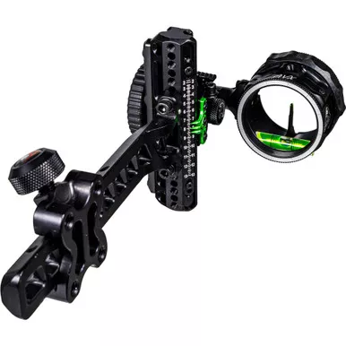 Axcel Driver Plus Slider Sight W/avx-41 Scope Stealth Bh .010 Green Fiber Single Pin Rh