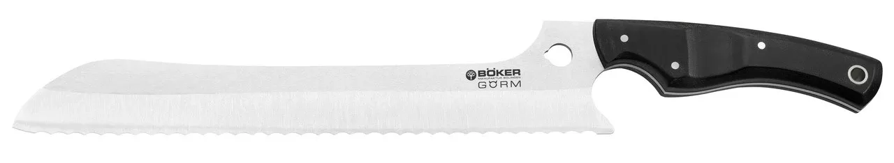Böker Gorm Brotmesser, Schwarz