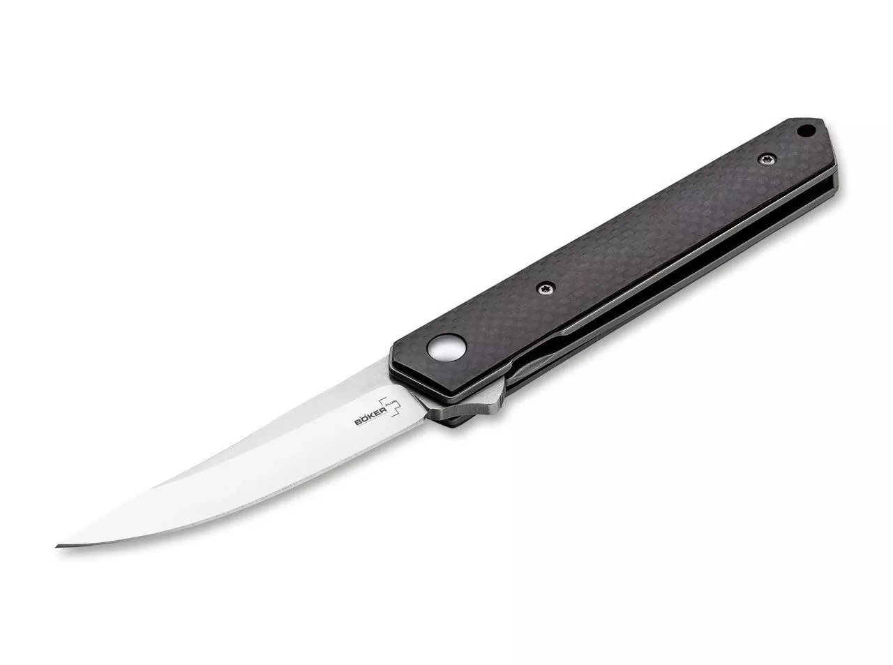 Böker Plus Kwaiken Mini Flipper Carbon.