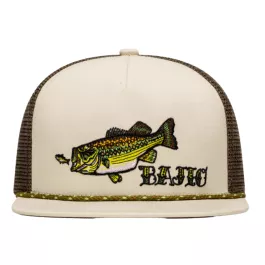 Bajio Large Mouth Trucker Hat - Off White