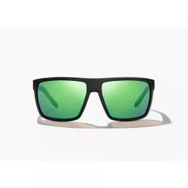 Bajio Toads - Black Matte - Green Mirror - Glass