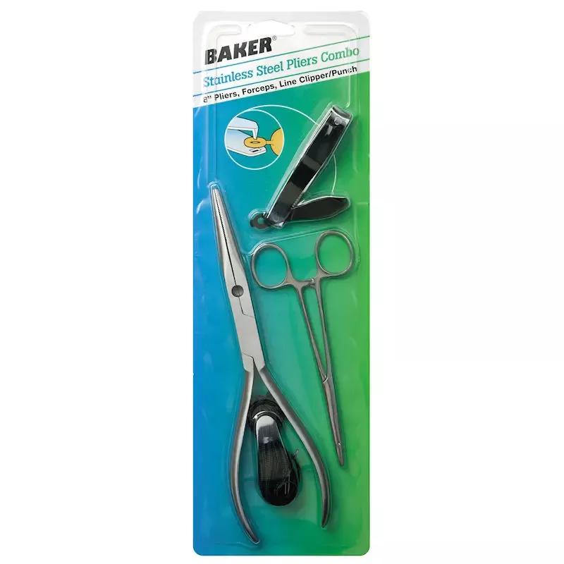 Baker 8″ Stainless Steel Pliers Combo