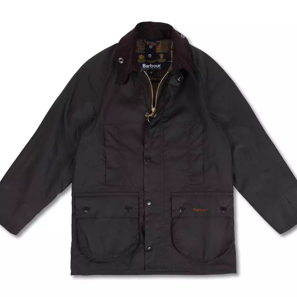 Barbour Kids Beaufort Waxed Jacket