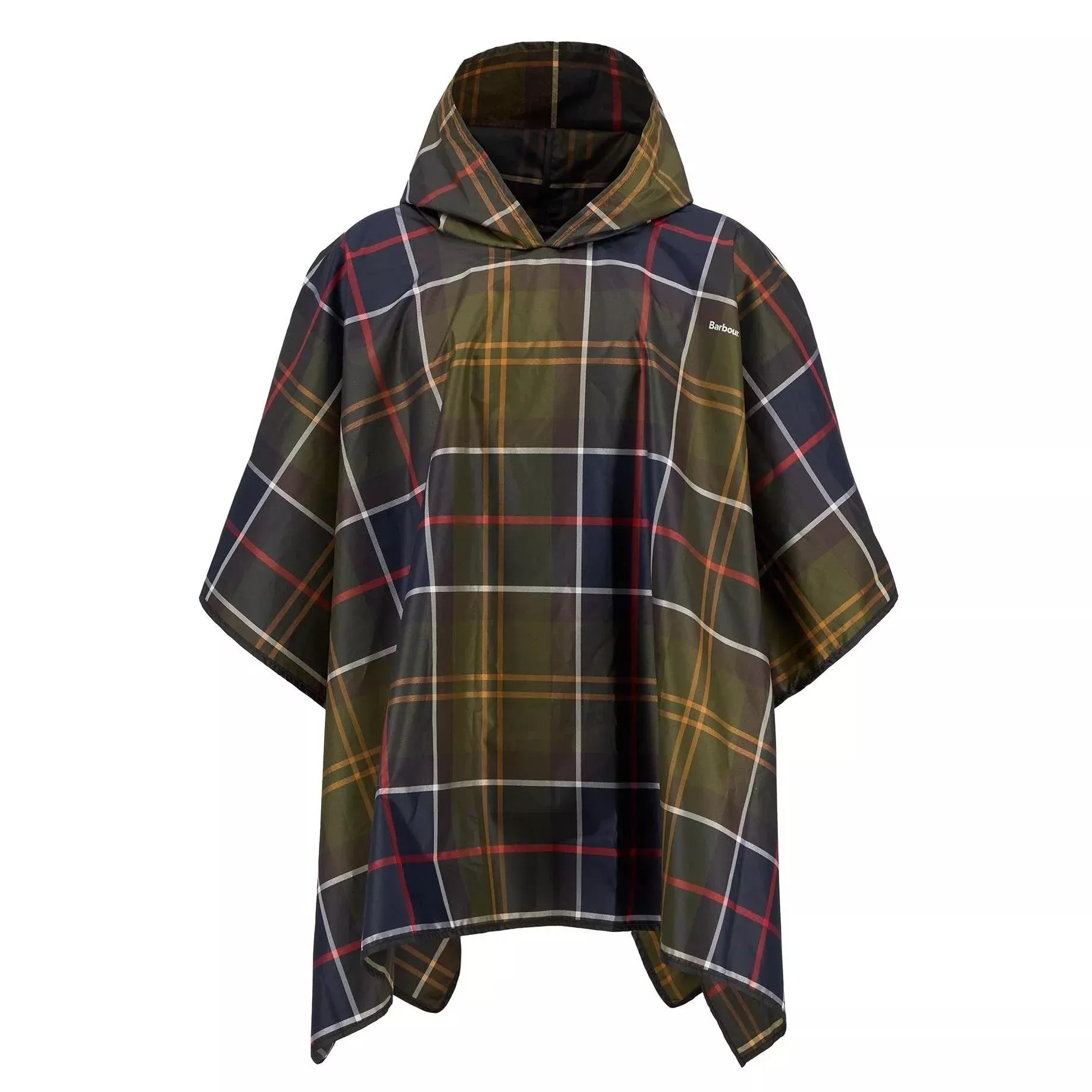 Barbour Tartan Showerproof Poncho