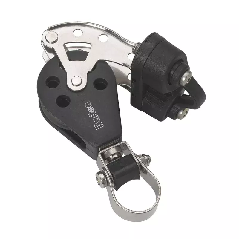 Barton Marine Size 3 Stanchion Lead Block – Single w/BecketCam Cleat