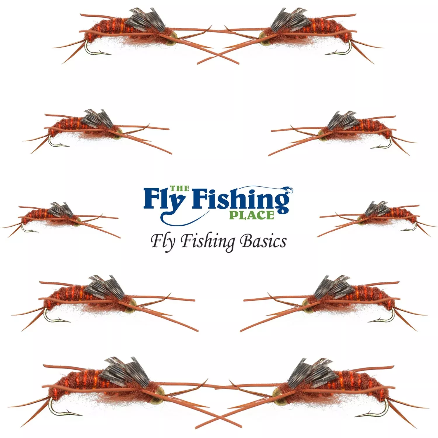 Basics Collection – Kaufmann’s Brown Stonefly Nymph Assortment 10 Bead Head Rubber Legs Wet Flies – Hook Sizes 6, 8, 10, and 12