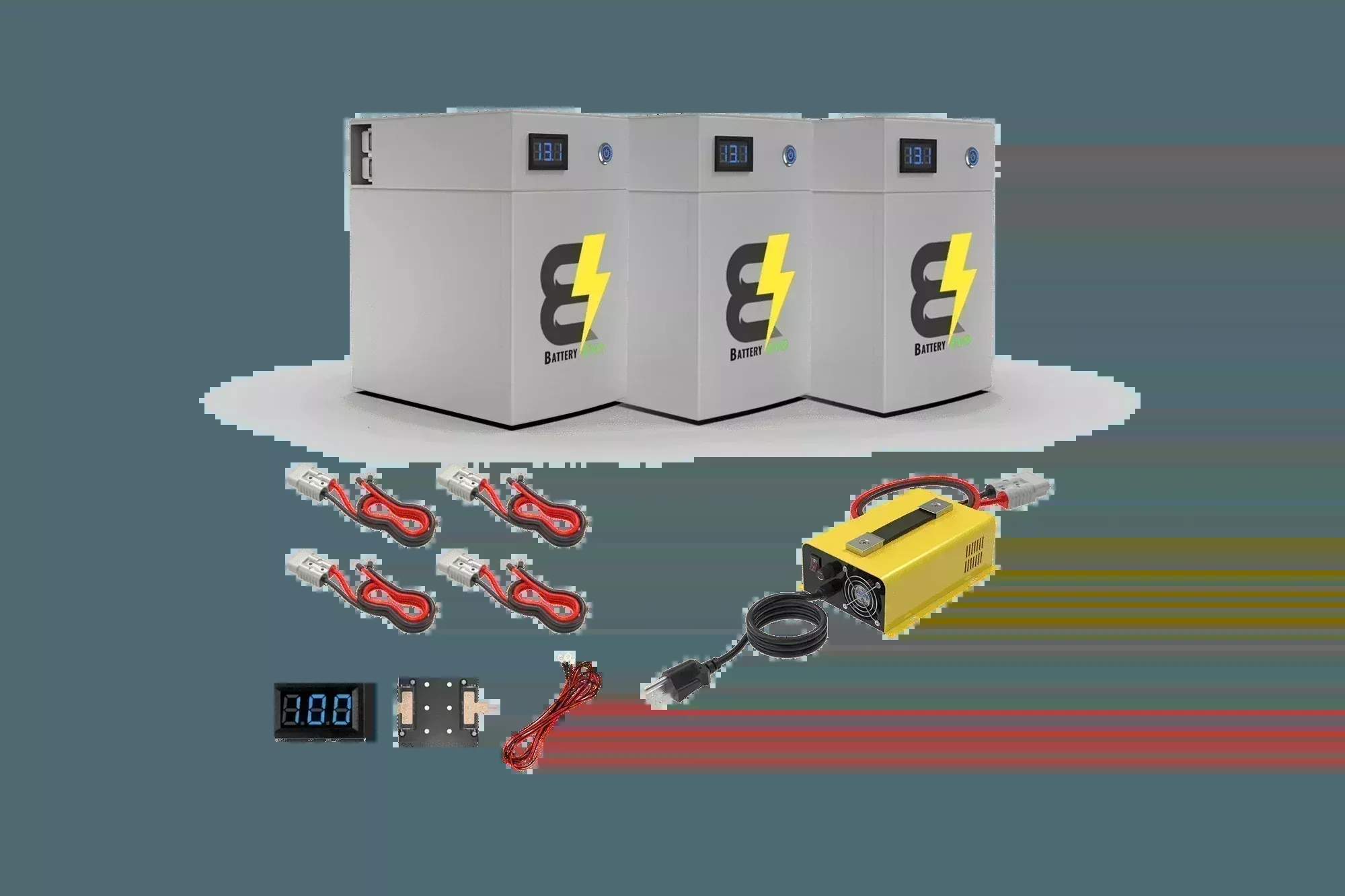 BatteryEVO 12V OWL105 3X Battery Kit (315Ah – 4.05 kWh)