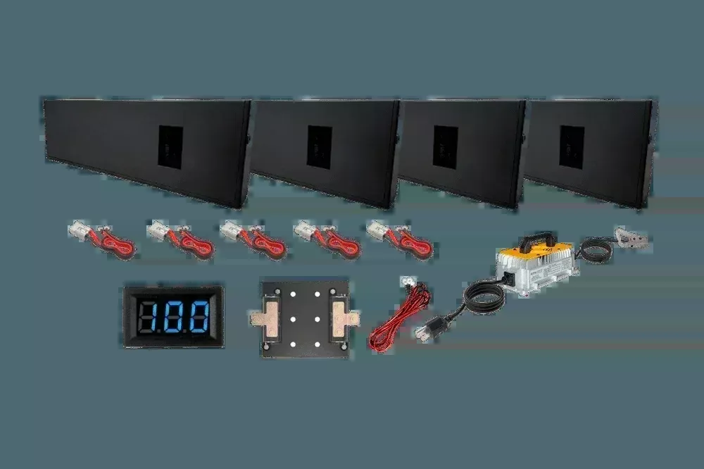 BatteryEVO 12V Razorback 3X Lithium Battery Kit (690Ah – 9 kWh)