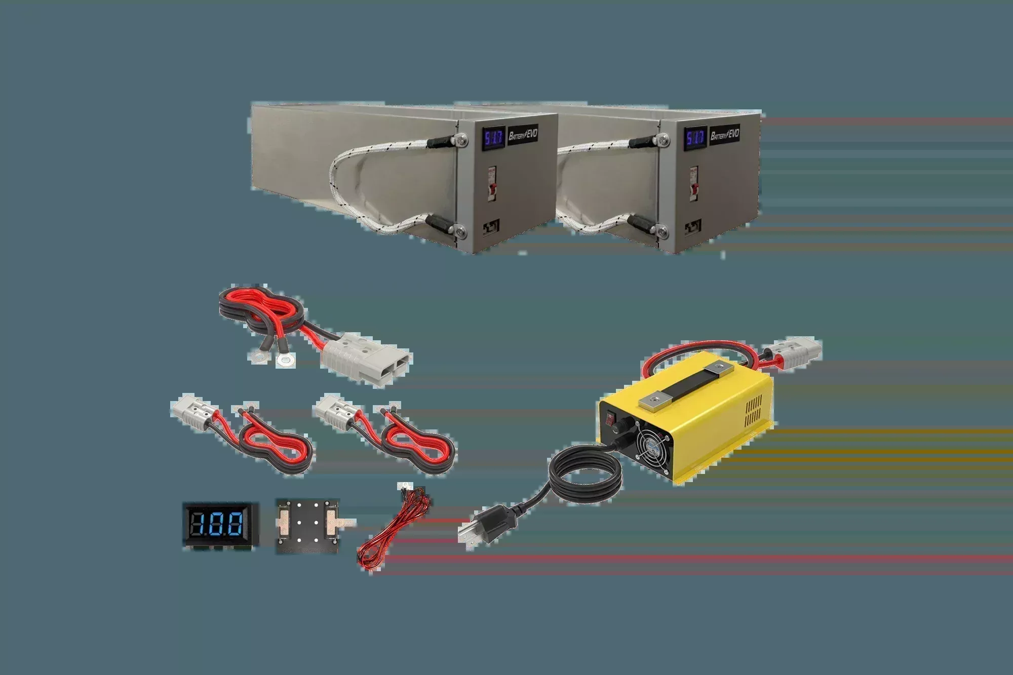 BatteryEVO 48V CHIHUAHUA 2x Battery Kit (80Ah – 4 kWh)
