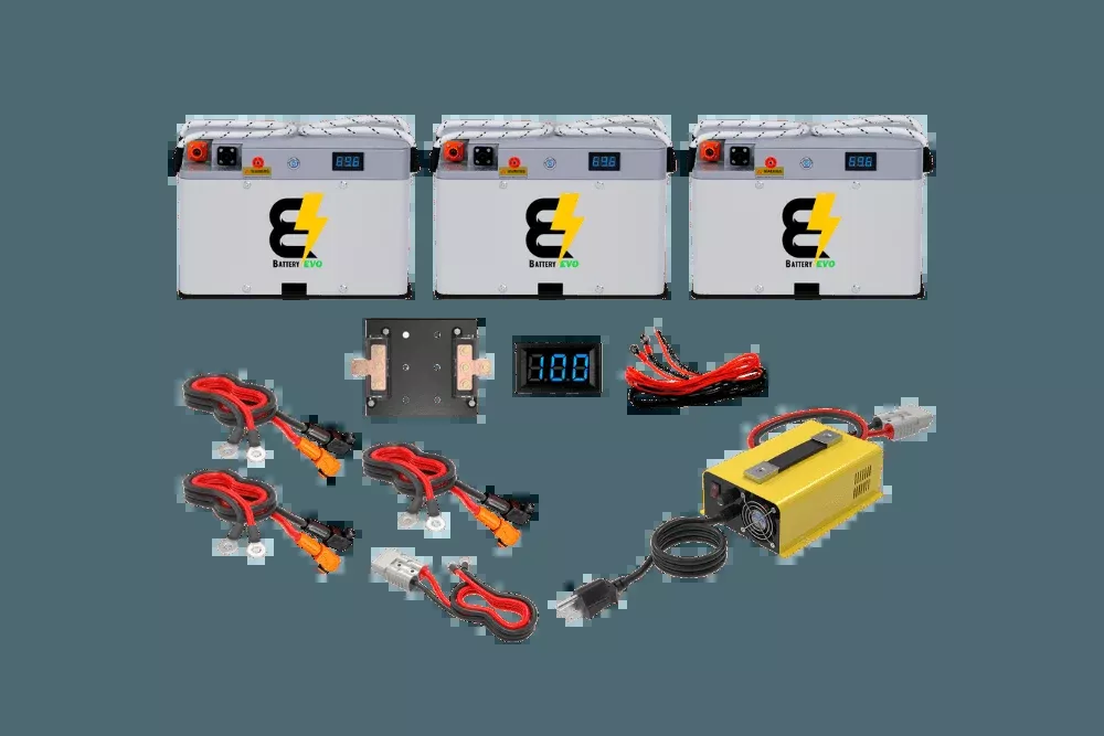 BatteryEVO 72V FALCON 3x Battery Kit (81Ah – 6.3 kWh) (SC)
