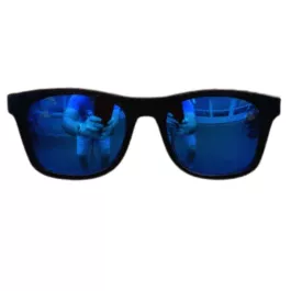 Beaver Ropa De Playa Black Bamboo Floating Polarized Sunglasses