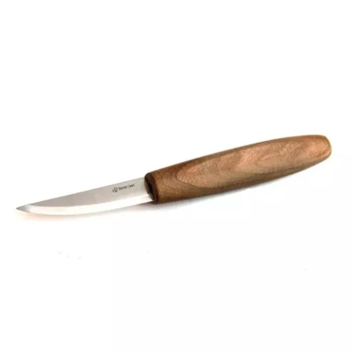 BeaverCraft Wood Carving Sloyd Knife with Walnut Handle